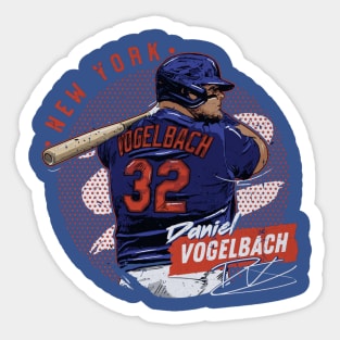 Daniel Vogelbach New York M Dots Sticker